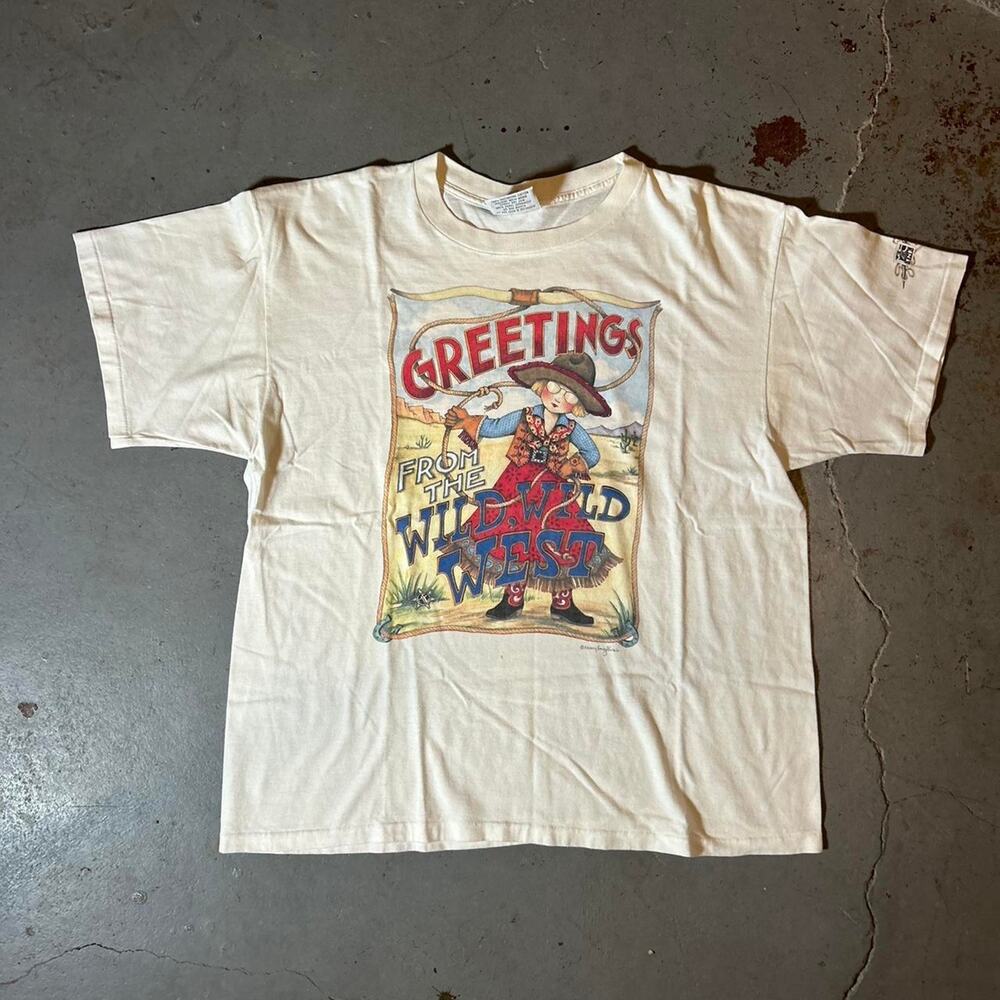 90s white greetings from the